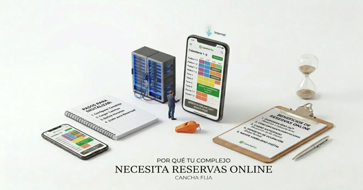 Por qué tu complejo necesita reservas online